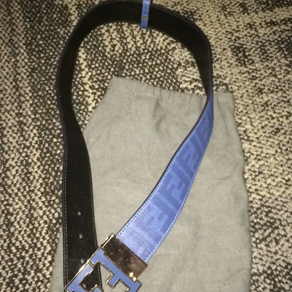 Blue Fendi belt - Picture 2 of 2